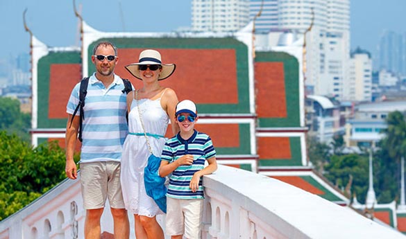 Viajar a Bangkok con niños