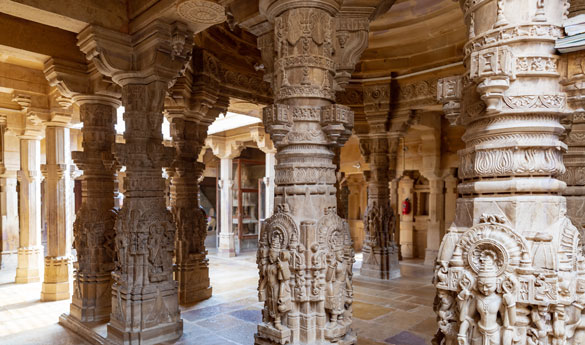 Templos de Jaisalmer en India