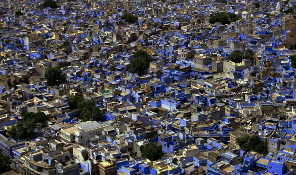 Ciudad de Jodhpur en India