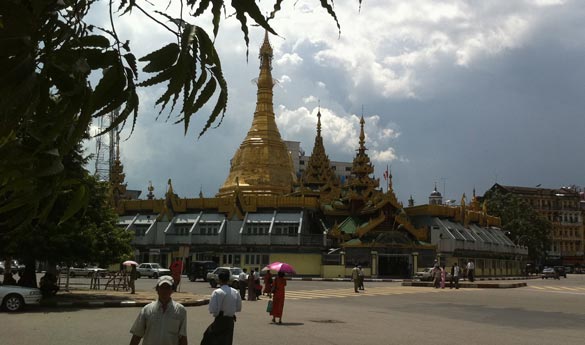 Pagoda Sule Myanmar Yangon