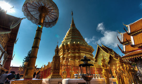 Chaing Mai Wat Phrathat Doi Suthep