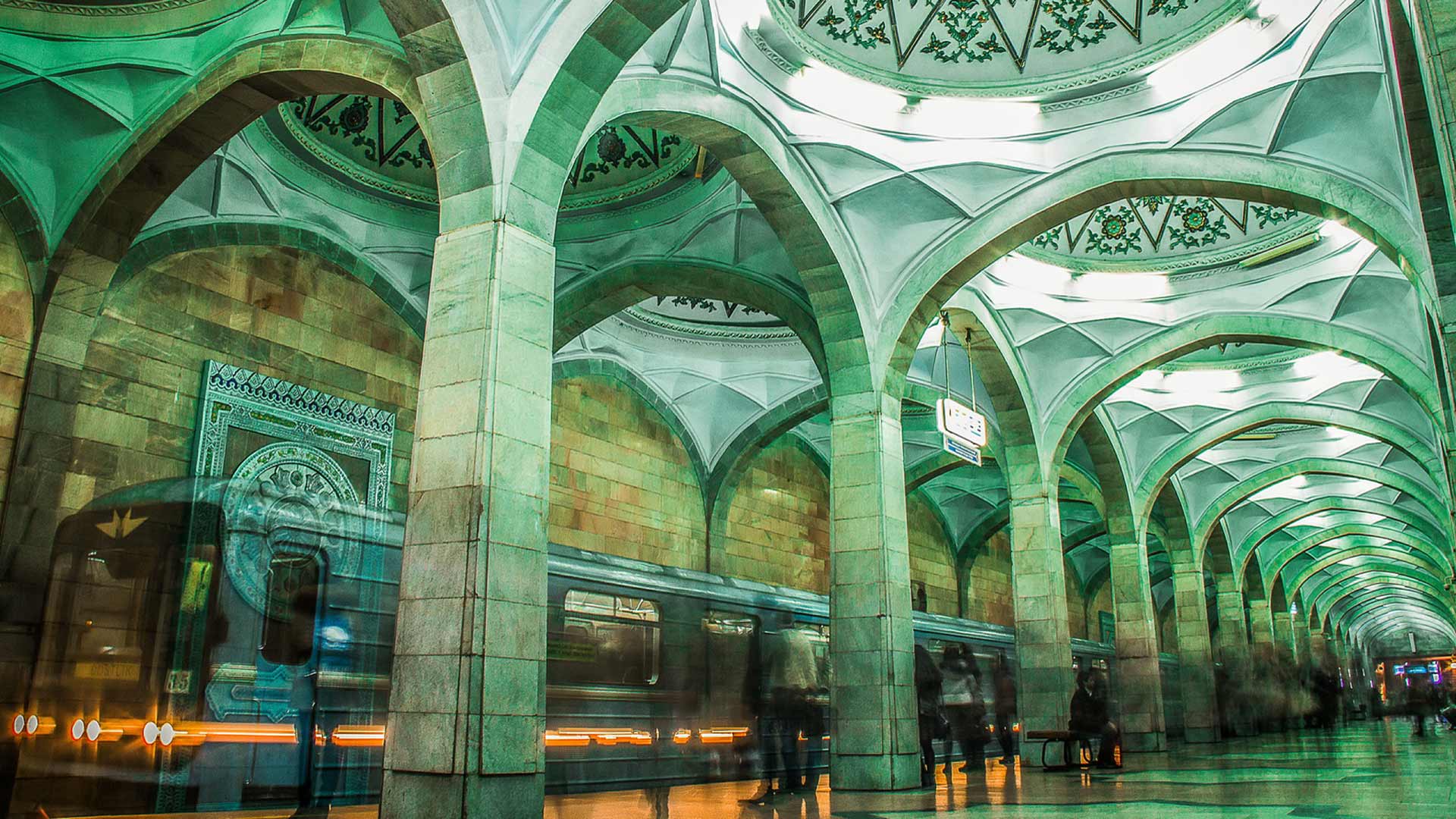Uno de los metros más bonitos del mundo