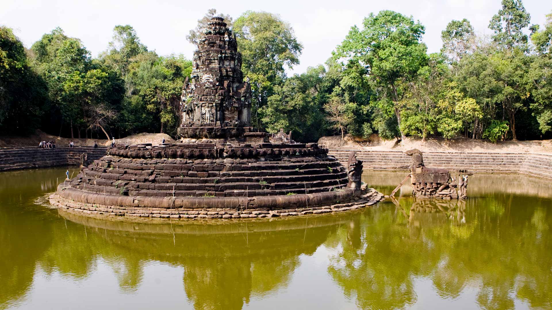 Neak Pean y sus piscinas purificadoras