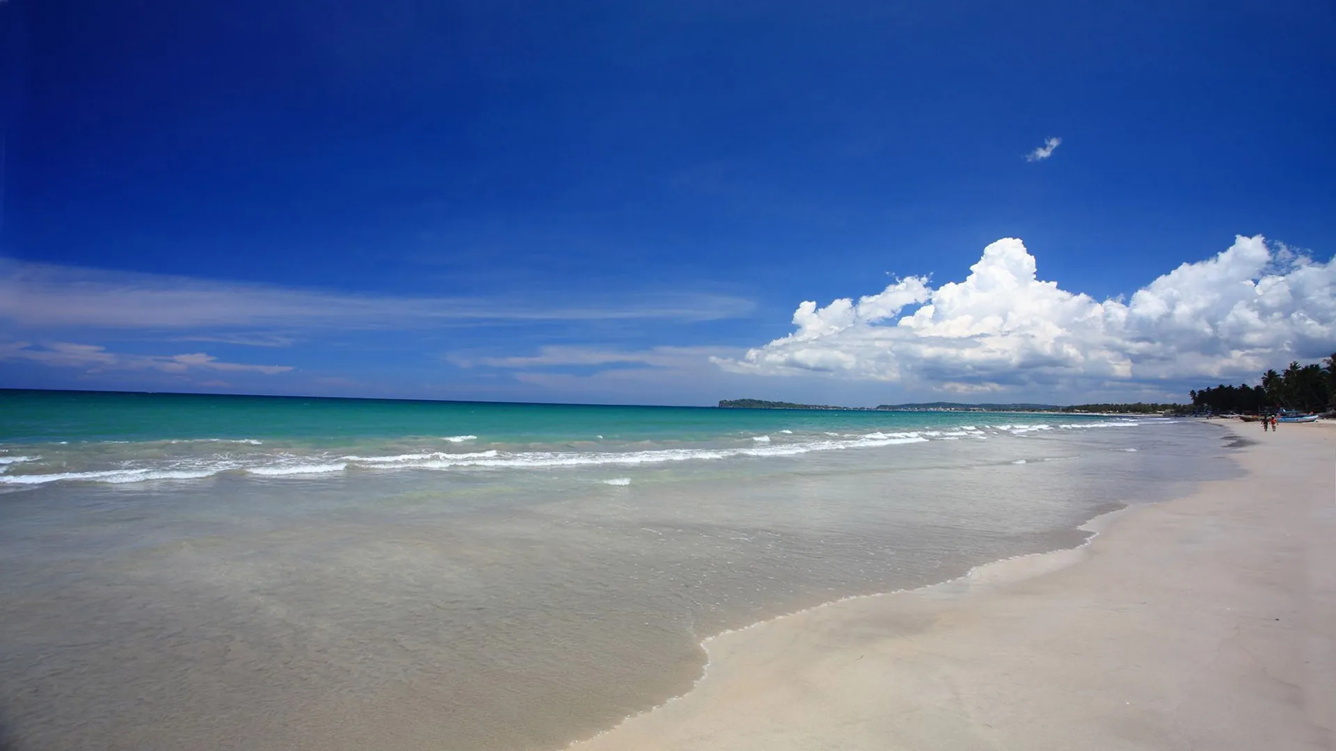 Playa Trincomale en Sri Lanka