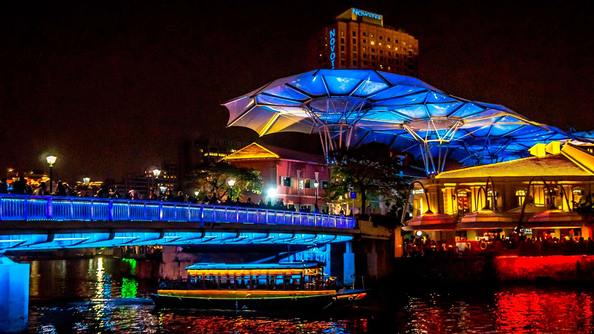 Edifico de Clarke Quay en Singapur