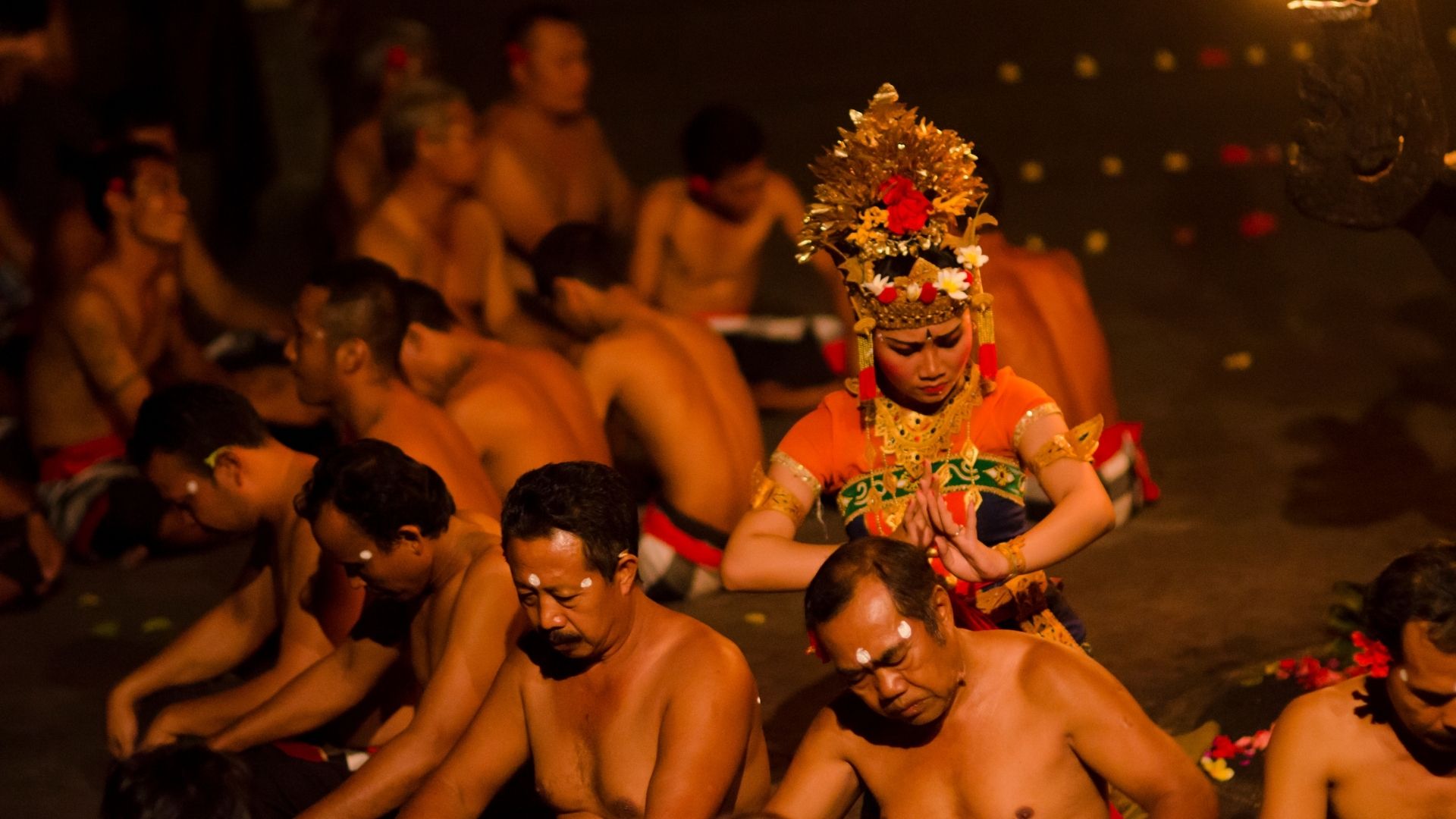 El Kecak es un baile tradicional de Bali