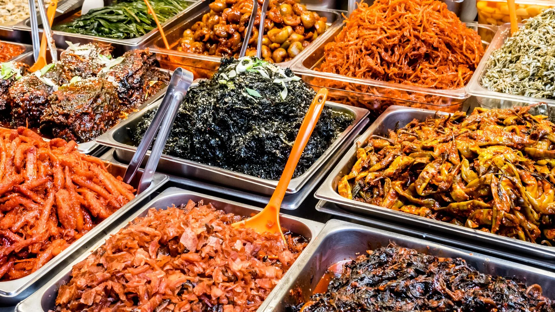 Mercado de Gwangjang en Seúl