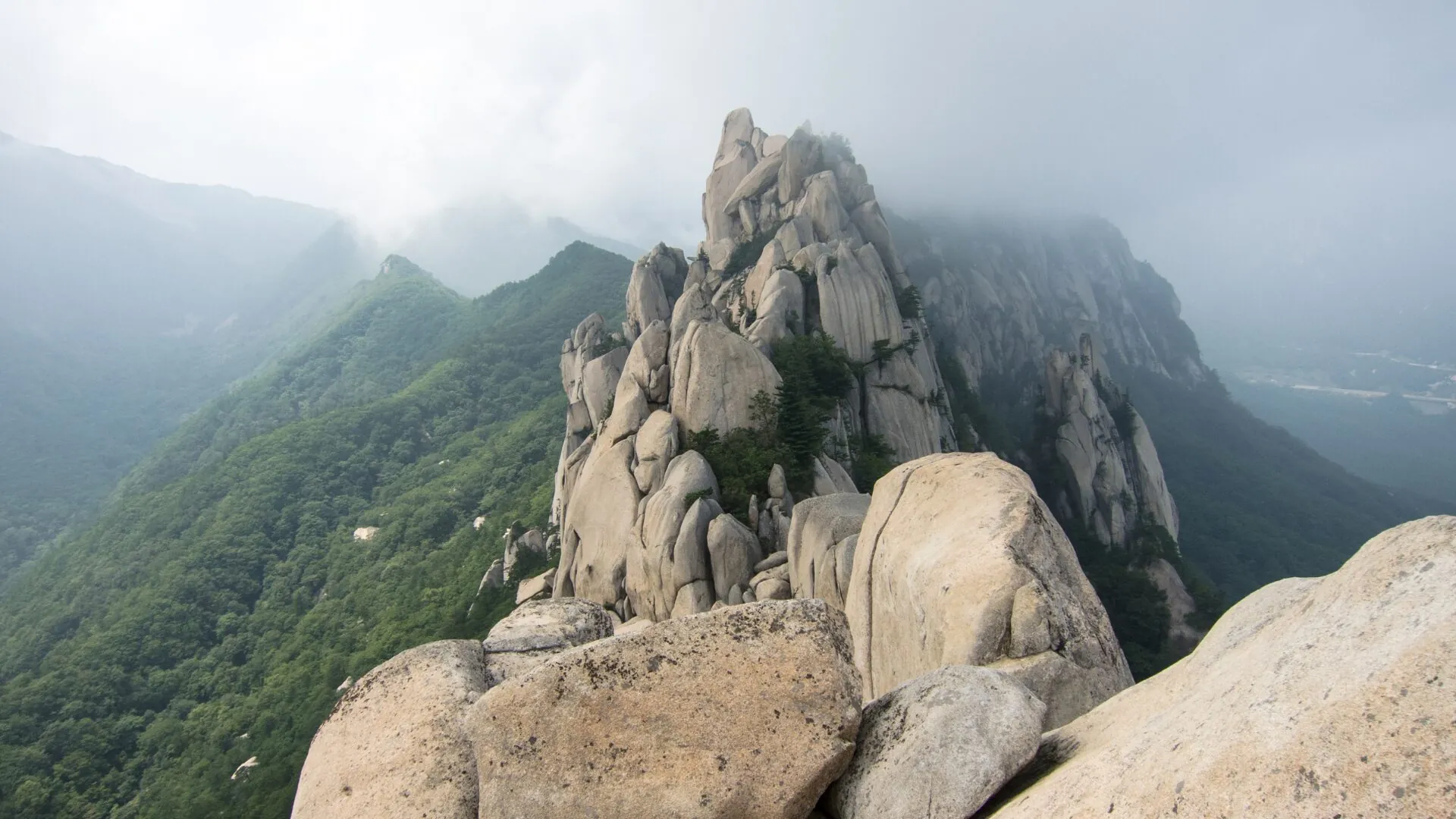 Parque Nacional de Seoraksan en Sokcho