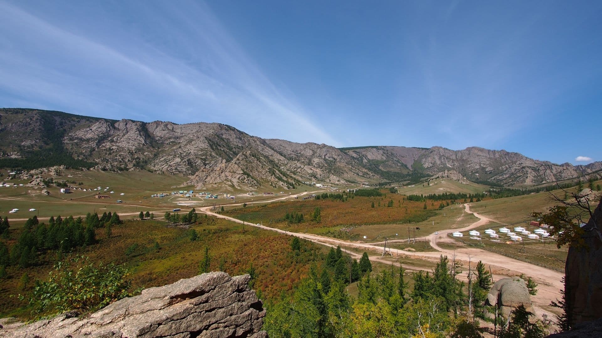 Parque Nacional de Terelj en Mongolia