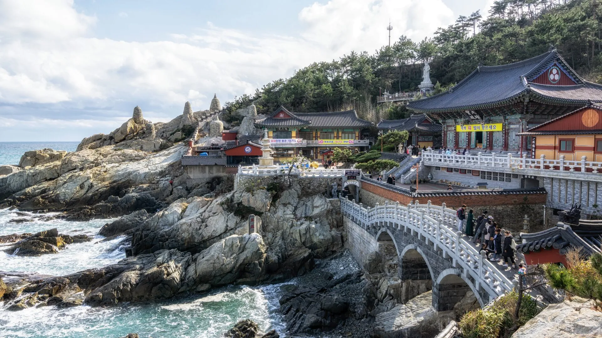 Templo de Haedong Yonggungsa en Busán
