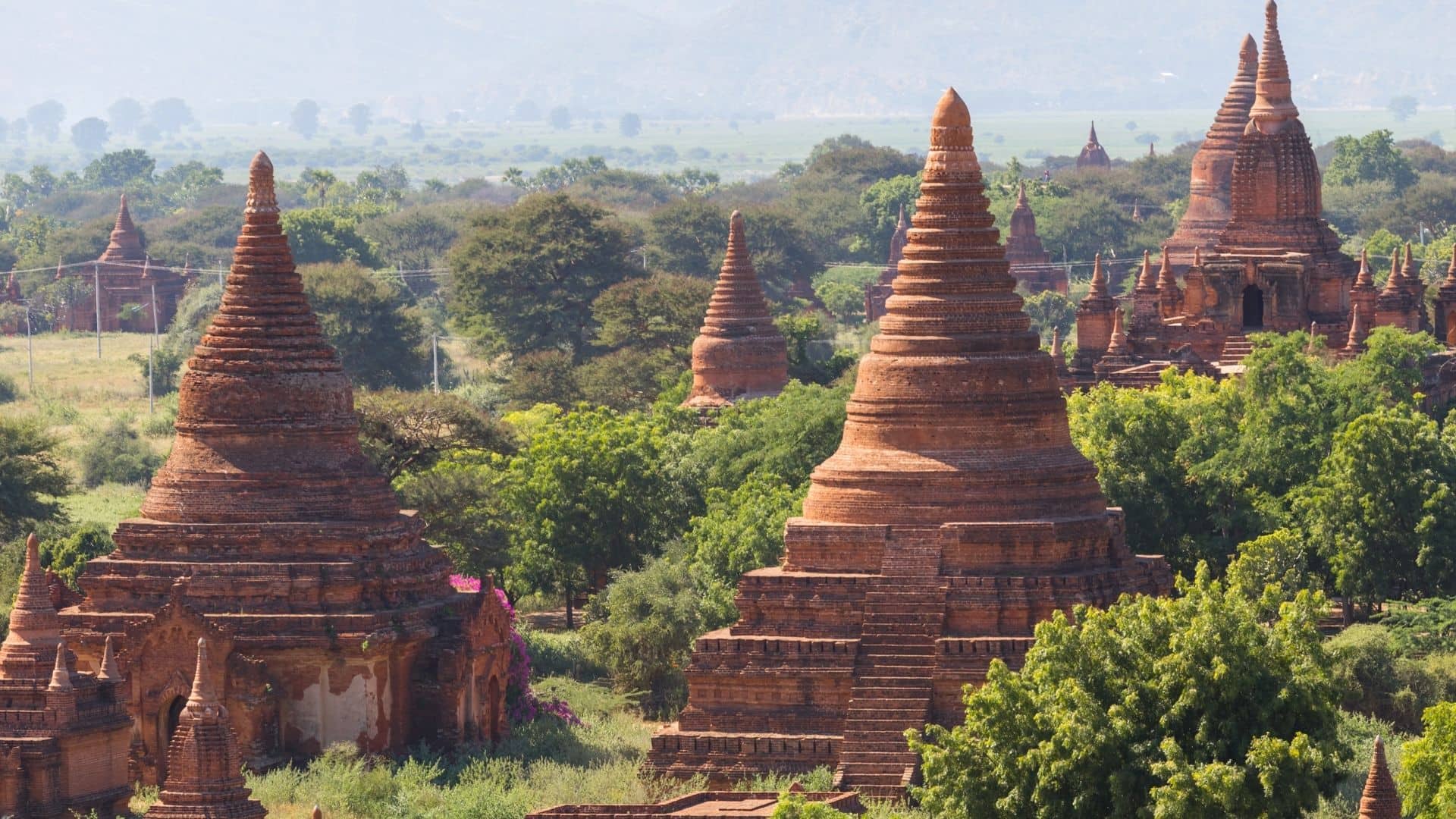 Bagan, uno de los 1000 templos de Myanmar