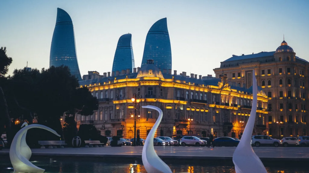Bakú — Azerbaiyán y Georgia