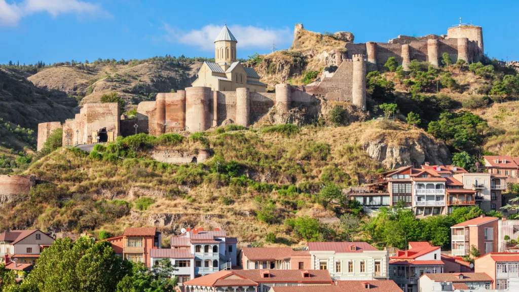 Fortaleza Narikala, Tiblisi, Georgia — Georgia y Armenia, Viaje en grupo