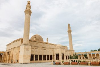 Mezquita Juma, Shemakha, Azerbaiyán — Países del Cáucaso