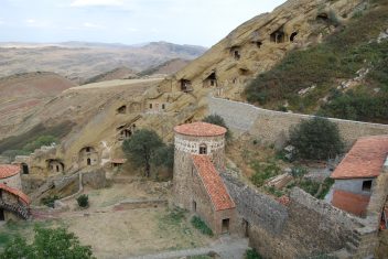 Complejo monástico de David Gareja, Kakheti, Georgía — Países del Cáucaso